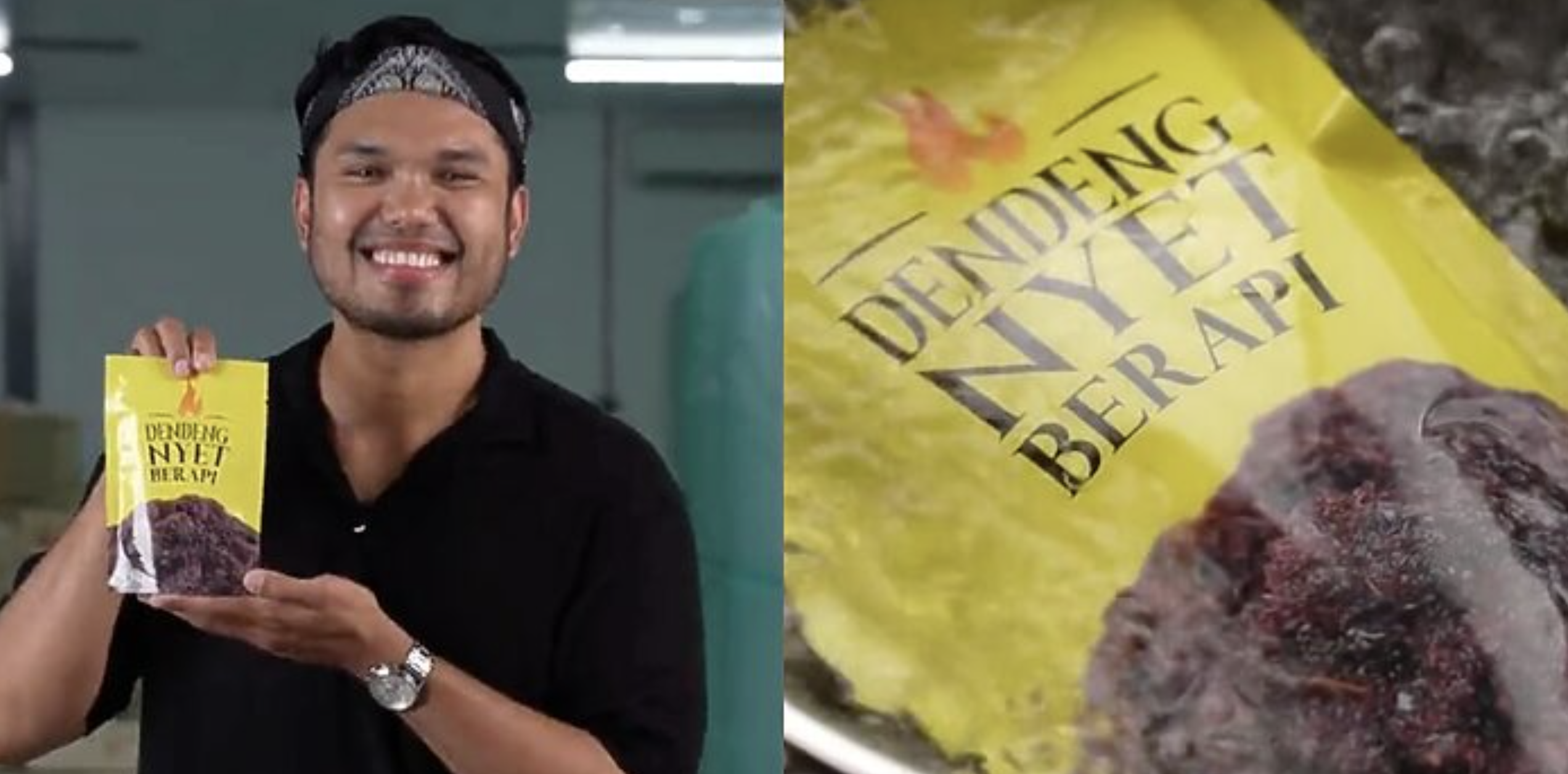 dendeng berapi nyet khairul aming makanan viral